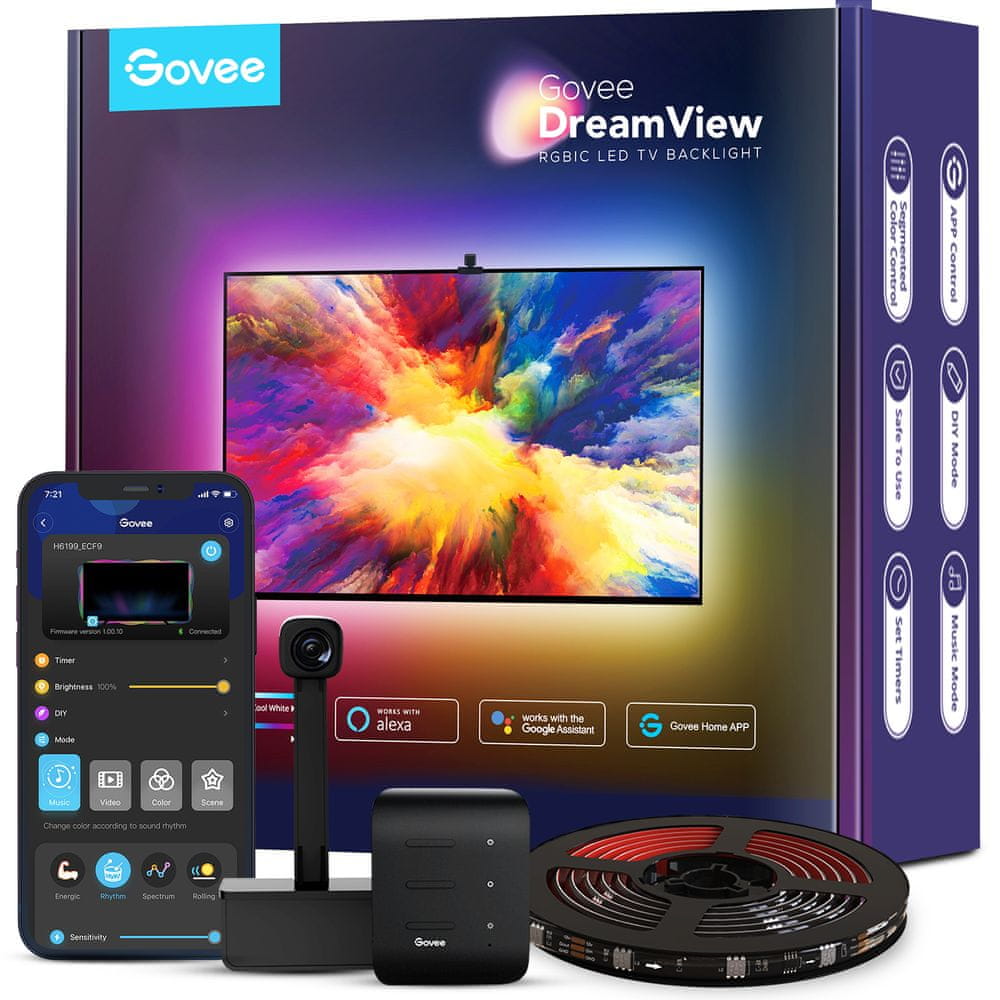 Govee DreamView TV 55-65 SMART LED podsvietenie